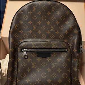 Louis Vuitton Dark Brown Monogram Backpack